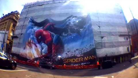 Commercial Advertising Building Banner Install Manchester