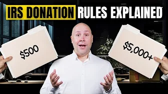 Charitable Donations $500 vs $5,000? | Lawyer Reacts