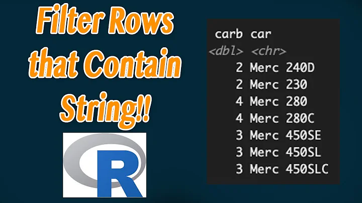 How to Filter Rows Which Contain Specific String in R / dplyr