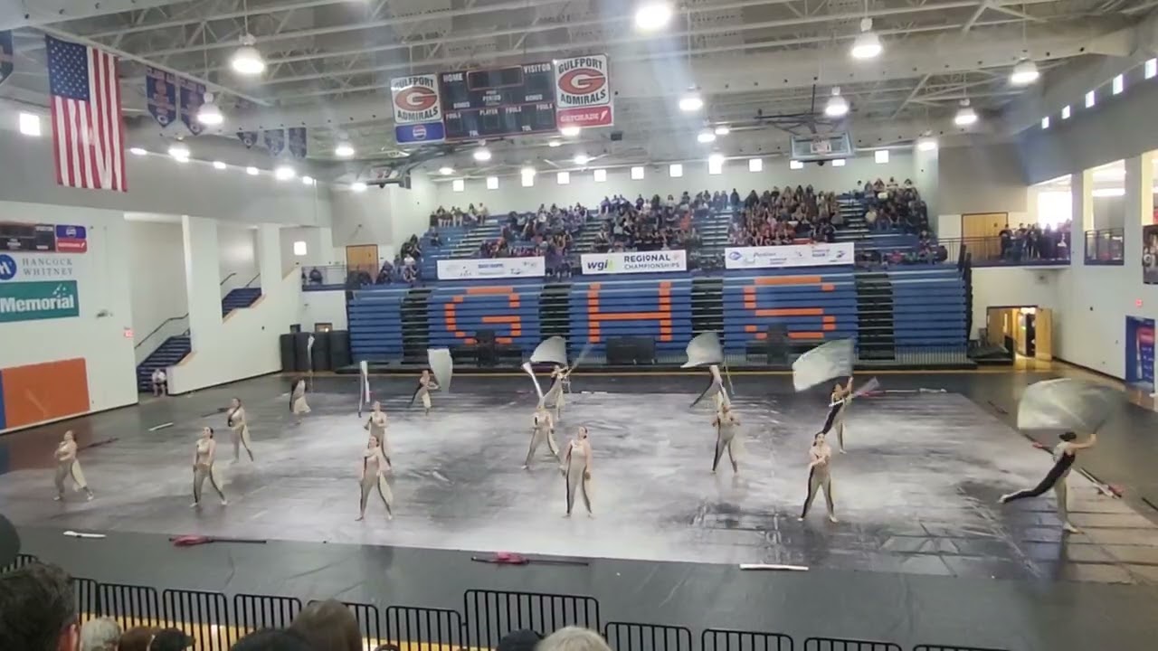 Gulfport 2/21/26 Choctaw Winterguard- Bad Moon Rising 