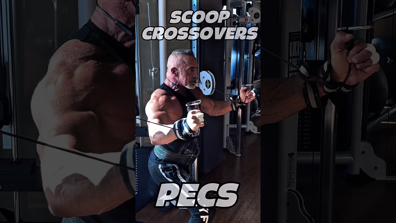SCOOP CROSSOVERS #workout #motivation #muscle #workouttips #exercise