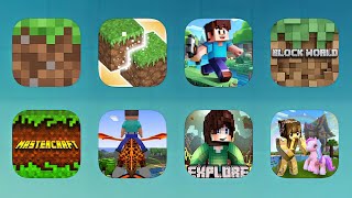 Minecraft, MergeCrafter, Master Craft Survival, Block World, Dragon Craft, Exploration, Pony Craft screenshot 1