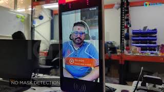 IR Thermal Imaging Body Temperature Detection | Face Recognition with Mask | Smart Attendance System