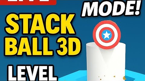 LIVE | Stack Ball 3D YOLO Mode! | Level 116+ | One Mistake = BOOM