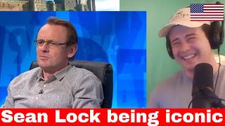 Famous American Reacts The ICON That Is Sean Lock! | 8 Out of 10 Cats Does Countdown | Channel 4 Net Worth
