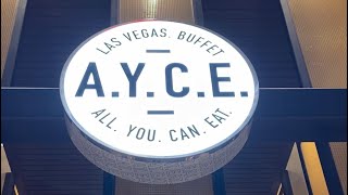 All You Can Eat buffet!!  Breakfast & brunch buffet tour at Palms casino AYCE April 2024