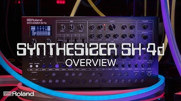 Roland SH-4d Desktop Synthesizer Overzicht