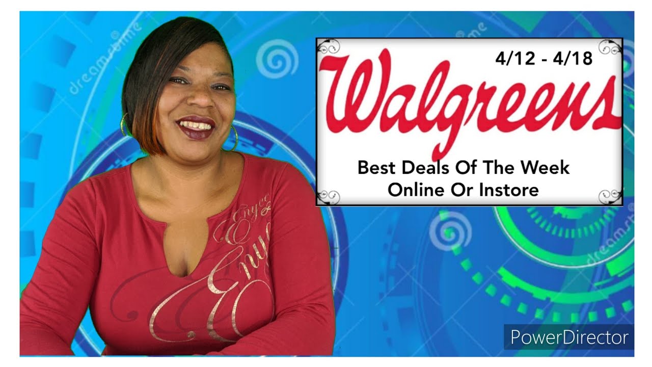 Walgreens best deals of the week 4 12 4 18 p g spend 20 get 5 youtube