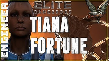 Elite Dangerous Unlocking Tiana Fortune Limpet and Scanner engineering