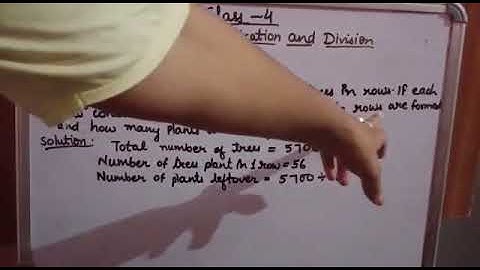 CLASS 4 MATHS CH 5 EXERCISE 18  MULTIPLICATION AND DIVISION   PART  20