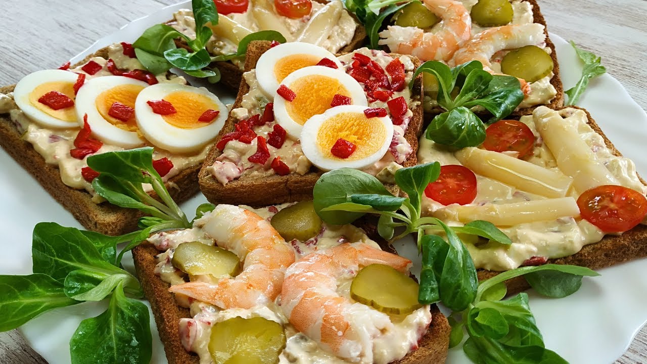 ✌La Cena Más Rica y Colorida con Estas Tostas Variadas