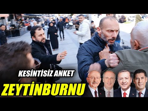 ZEYTİNBURNU Olaylı Seçim Anketi..! | KESİNTİSİZ Cumhurbaşkanlığı Seçimi 2023 / Sokak Röportajları