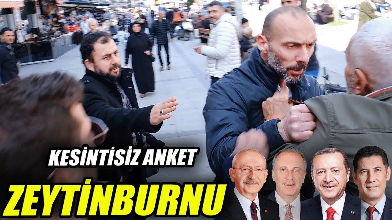 ZEYTİNBURNU Olaylı Seçim Anketi..! | KESİNTİSİZ Cumhurbaşkanlığı Seçimi 2023 / Sokak Röportajları
