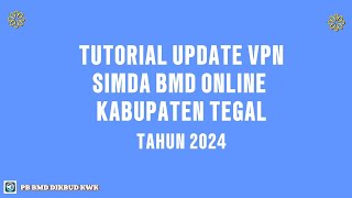 Tutorial Updating OpenVPN SIMDA BMD 2024#tutorial