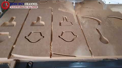 Máy cnc router thay dao tự động SMYM-1325R1B I Máy cnc 1 cụm phay - 1 khoan