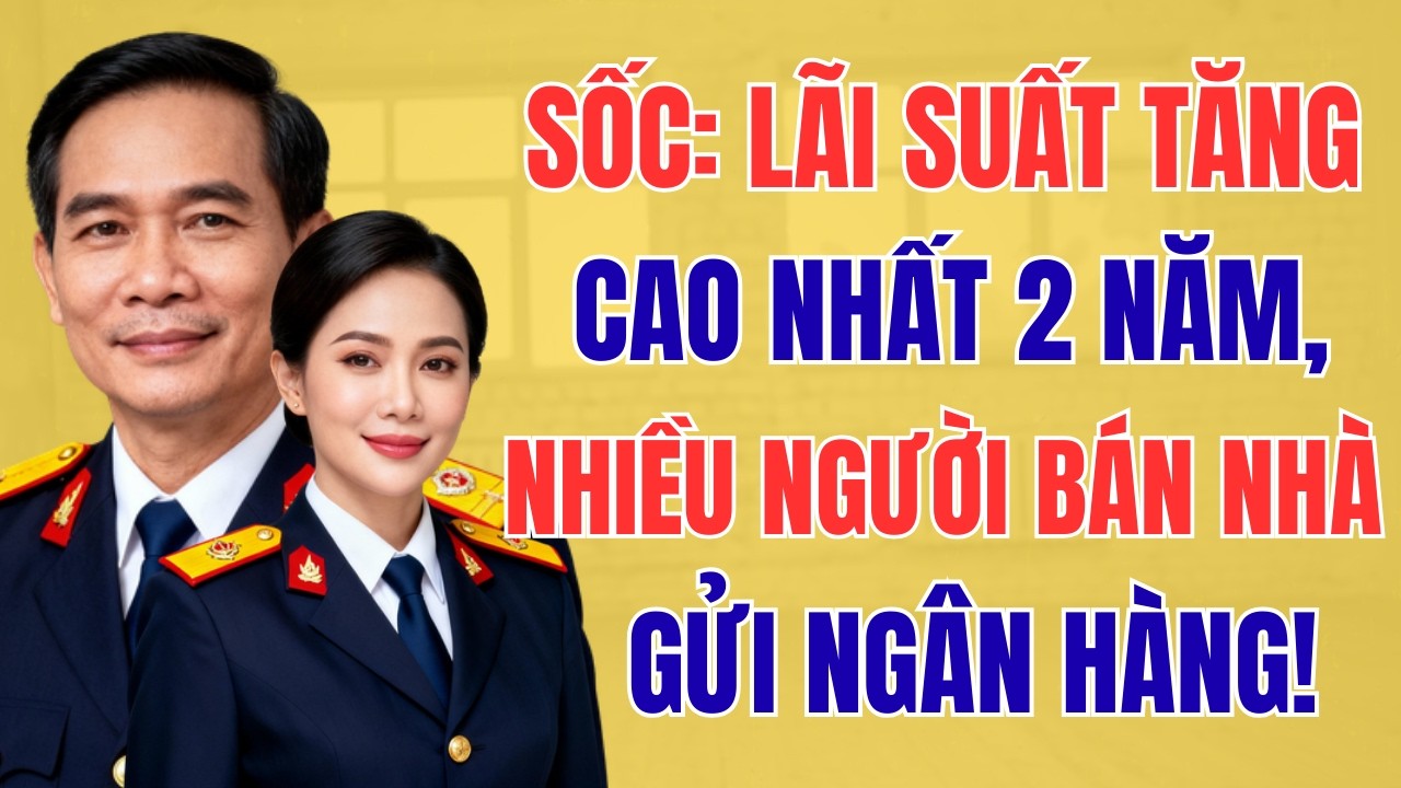 SỐC Lãi Suất Tăng Cao Nhất 2 Năm, Nhiều Người BÁN NHÀ GỬI NGÂN HÀNG!