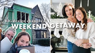 Making a HUGE Design Change + The Perfect Weekend Getaway | By Sophia Lee