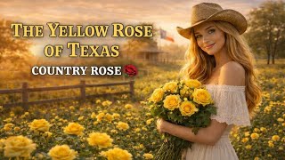 The Yellow Rose Of Texas  Country Rose traditional Melody New Verses