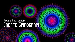 Full Create Spirograph in Photoshop Guide