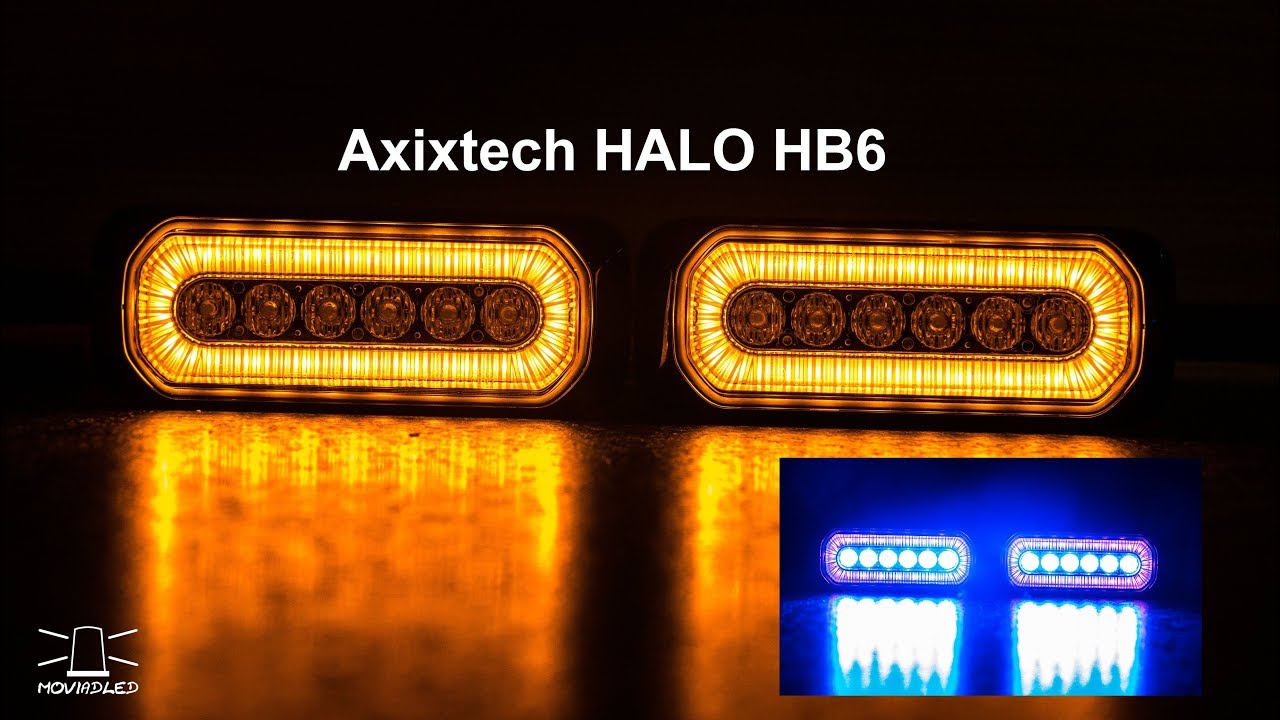 Axixtech / Juluen Halo Blitz HB6 LED Blitzer + Seitenmarkierungsleuchte