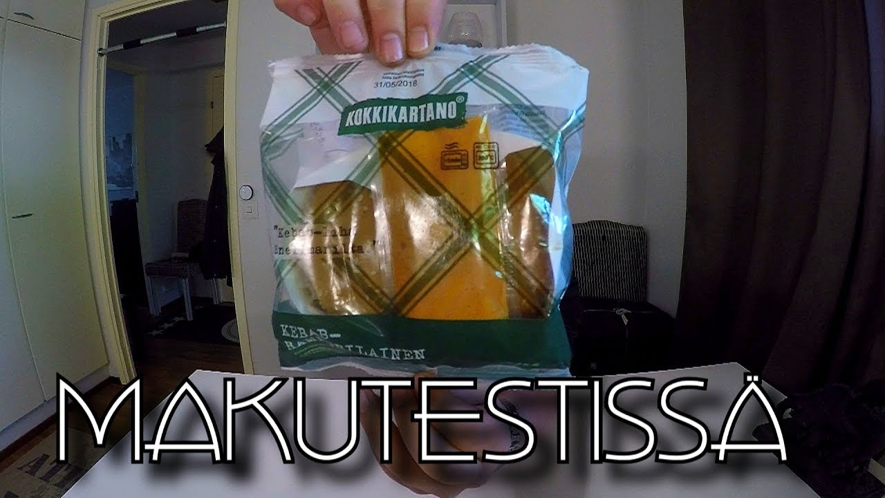 Kokkikartanon Kebabhampurilainen - makutestissä