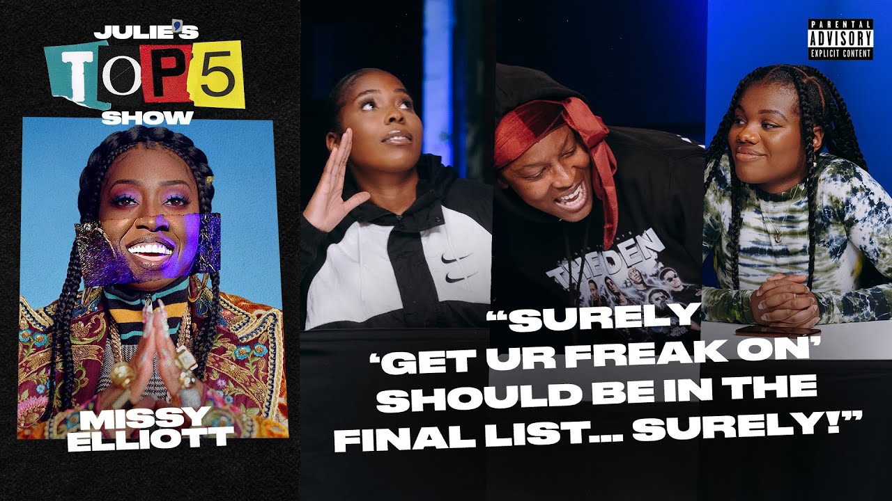 #JuliesTop5 Show: Season 3 / Episode 1 - Missy Elliott