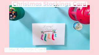 Easy and Quick Christmas Card
