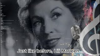 Lale Andersen - Lili Marleen with lyrics (English Subtitles)