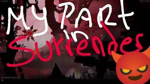 My part in surrender by TNC