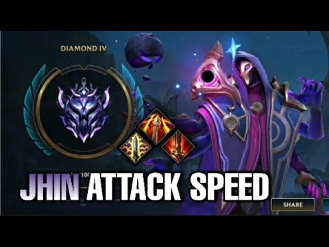 JHIN, ATTACK SPEED. - YouTube