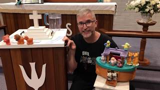 Kids address on Noah’s Ark and Baptism