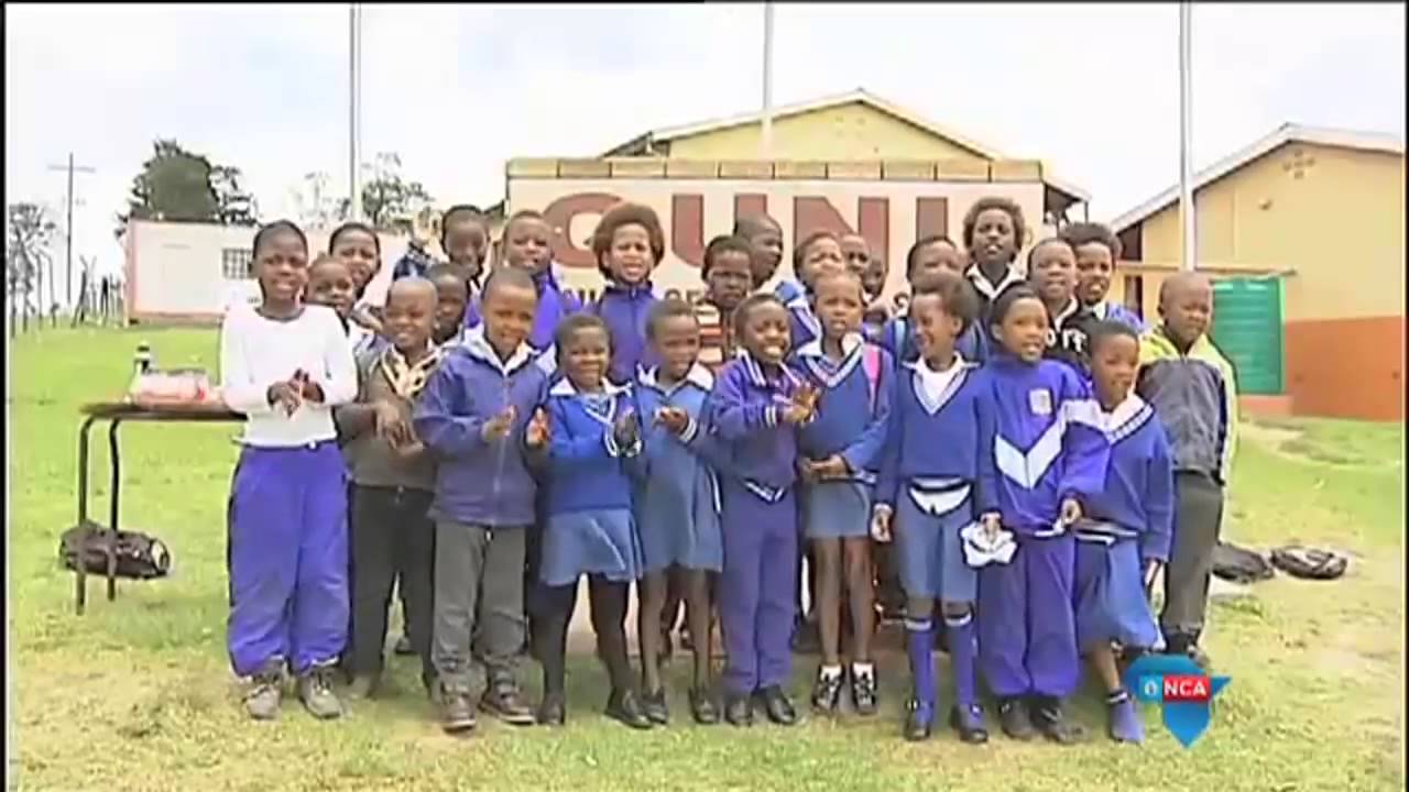 Nelson Mandela Museum visitors