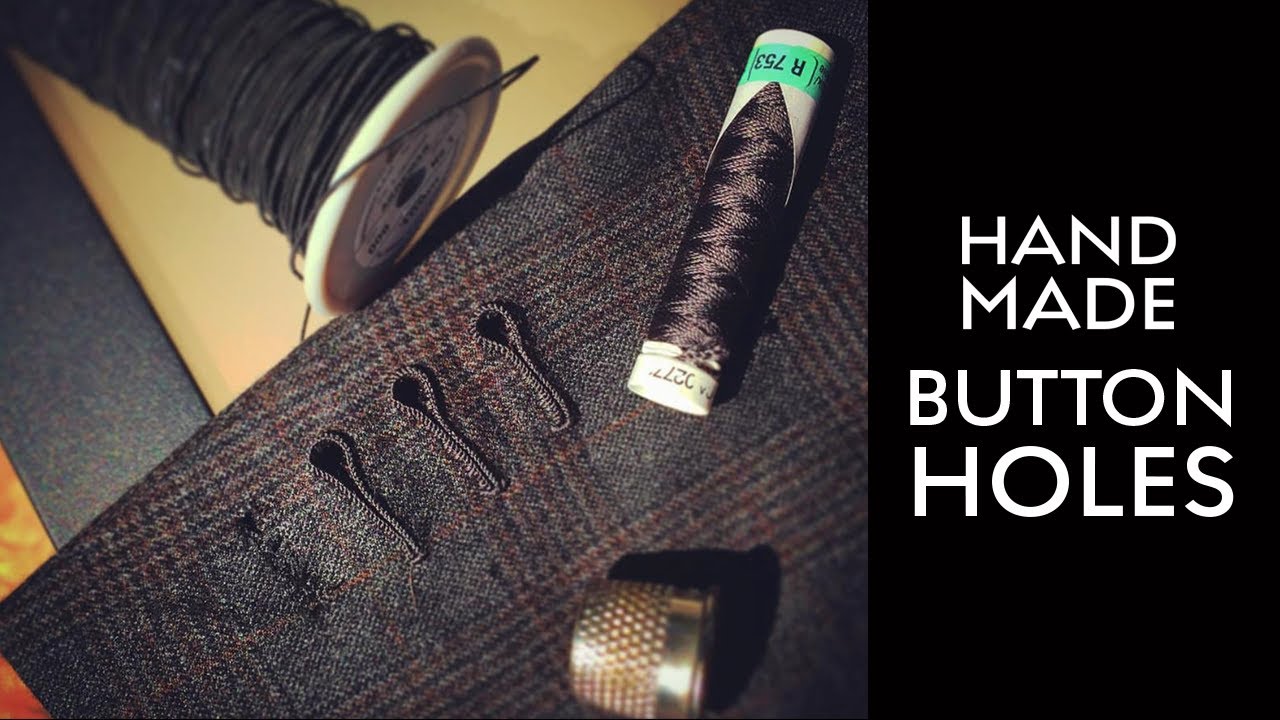 Hand Made Button Holes YouTube