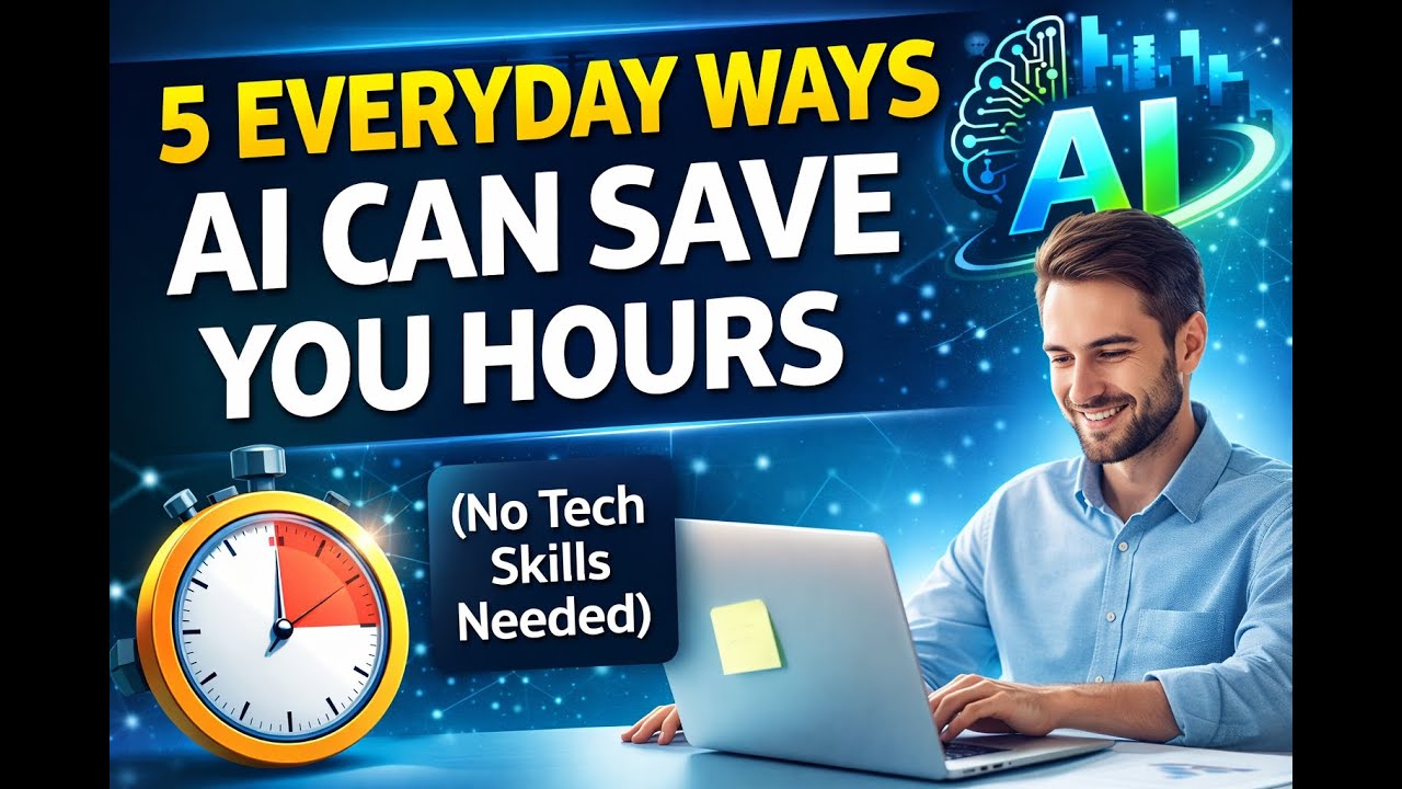 AI That Earns You Time (No Tech Skills Needed) - YouTube