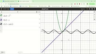 desmos - defining functions piecewise