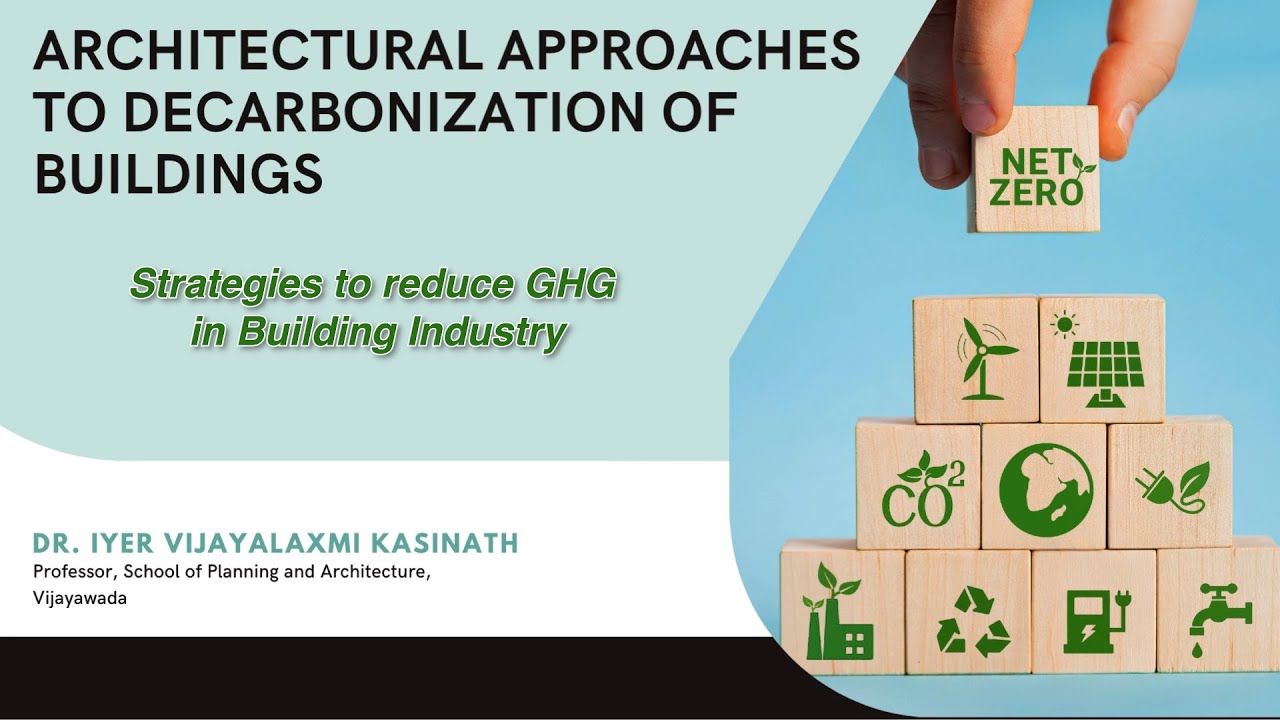 Strategies to reduce GHG in Building Industry - YouTube