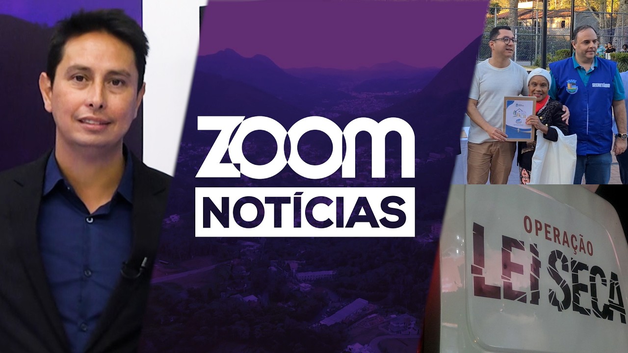 Título:Zoom Notícias | Entrega De Títulos Na Granja Spinelli, Mudanças Na Lei Seca