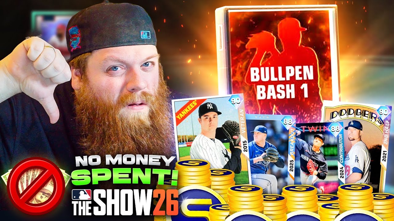I BOUGHT THE BULLPEN BASH PACK SO YOU DONT HAVE TO! No Money Spent!