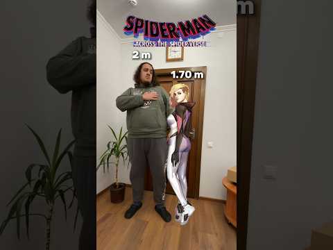 Видео: ⚡️Spider man - HEIGHT comparison