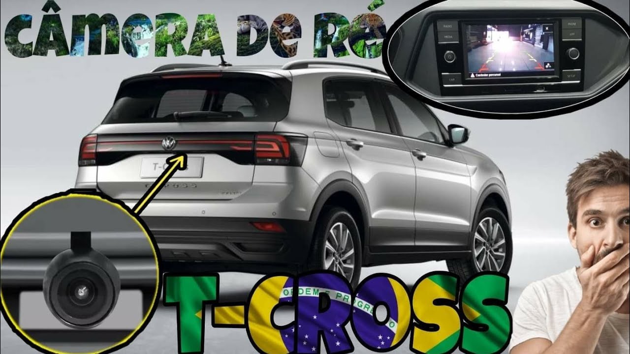 👈Volkswagen T-CROSS câmera de ré e desbloqueio - YouTube
