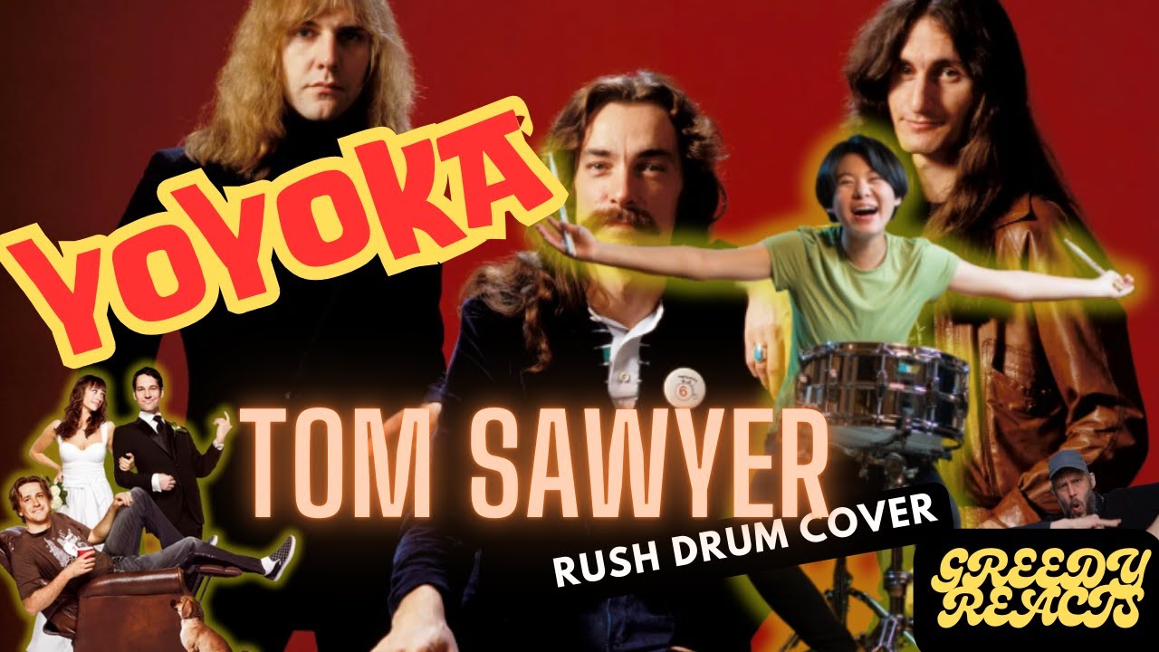 YOYOKA | TOM SAWYER (RUSH DRUM COVER) | FIRST TIME REACTION