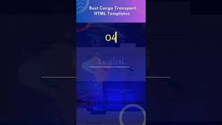 5 Best Cargo Transport HTML Template #htmltemplate #businesstemplate