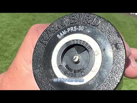How to Adjust Pop Up Sprinkler Heads