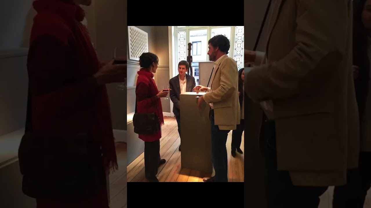 Francis OLIN Belgian art abstraction optical art kinetic art Expo Brussels 2016 - Antwerp  2019