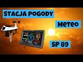 Stacja pogody Meteo sp-89 z panelem fotowoltaicznym