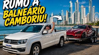 FUI BUSCAR O 350z DO RENATO EM BALNEÁRIO CAMBORIÚ 