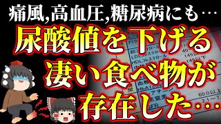 【ゆっくり解説】尿酸値を下げて痛風等と無縁にさせてくれる食べ物。