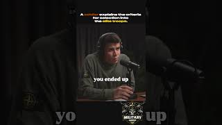 A soldier explains the criteria for selection into the elite troops.