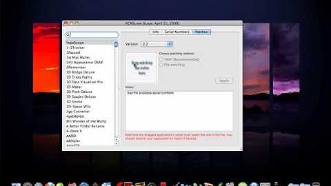 how to get serial numbers for most mac apps