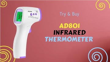 2021 New Aiqura Thermometer Ad801 Thermometer Official Video